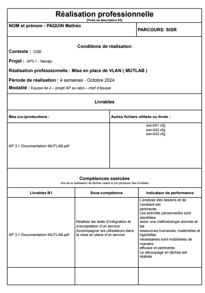Aperçu du document sur la documentation